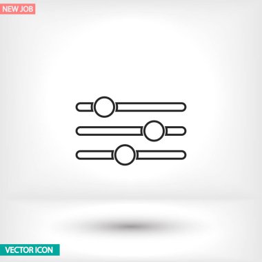 Uygulamanız için vektör resmi. Simge şu şekilde yapılır: