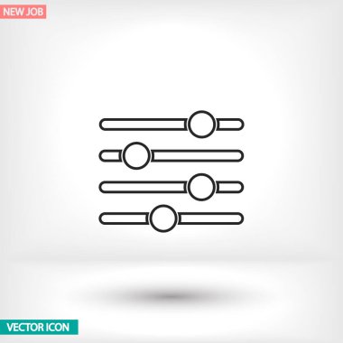 Uygulamanız için vektör resmi. Simge şu şekilde yapılır: