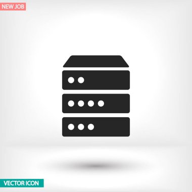 Uygulamanız için vektör resmi. Simge şu şekilde yapılır: