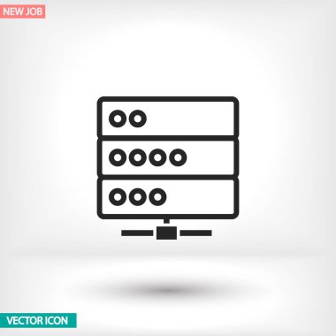 Uygulamanız için vektör resmi. Simge şu şekilde yapılır: