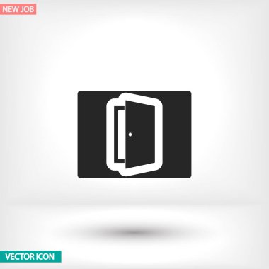 Uygulamanız için vektör resmi. Simge şu şekilde yapılır: