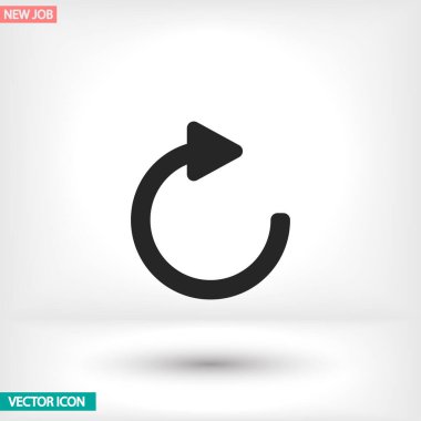 Uygulamanız için vektör resmi. Simge şu şekilde yapılır: