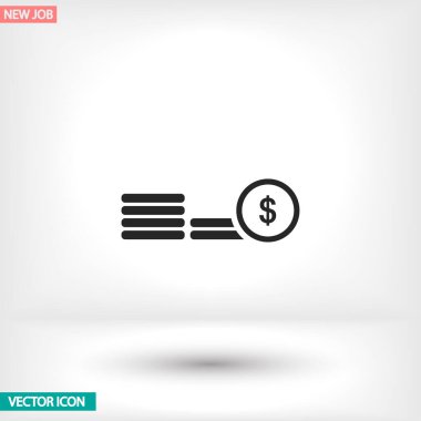 Uygulamanız için vektör resmi. Simge şu şekilde yapılır: