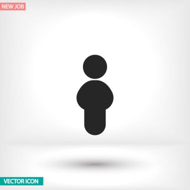 Vektör insanlar simge tasarımı 10 eps illüstrasyon man simgesi