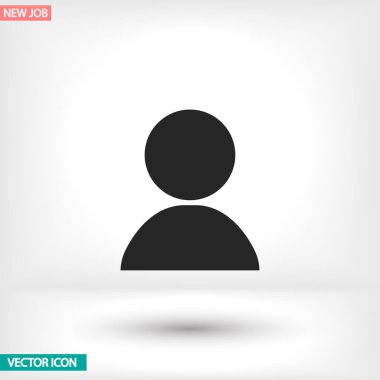 Vektör insanlar simge tasarımı 10 eps illüstrasyon man simgesi