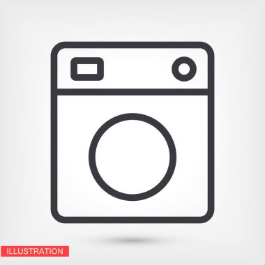 Beyaz arkaplanda izole edilmiş modada bir simge. Web sitenizin tasarımı, logosu, uygulaması için sembol.