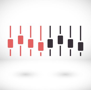 10 bölüm lorem ipsum Düz Tasarım JPG 10 eps illüstrasyon