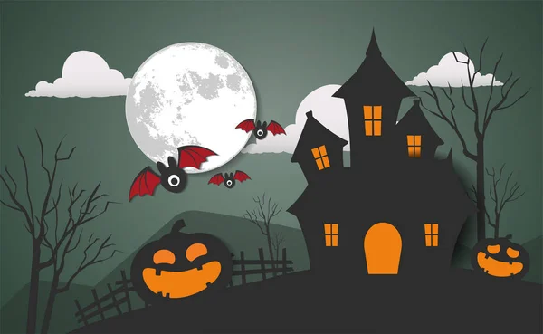 Heureux Jour Halloween Vecteur — Image vectorielle