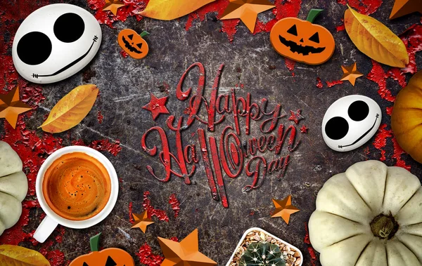 Happy Halloween Day Met Ruimte Voor Tekst — Stockfoto