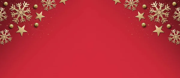 Merry Christmas Happy New Year Background Space Text — Stock Photo, Image