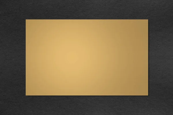 Papiergold Auf Schwarzem Hintergrund — Stockfoto