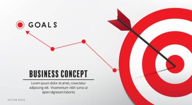 2020 yeni yıl başlangıcı ve hedef pazar fikirleri konsept vektör tasarımı