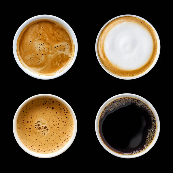 Hete Koffie Textuur Voor Mockup — Stockfoto