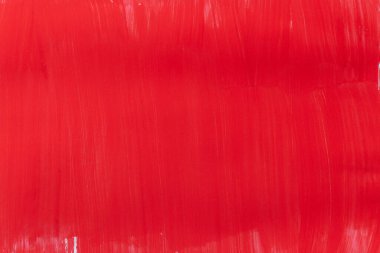 red color on white  background