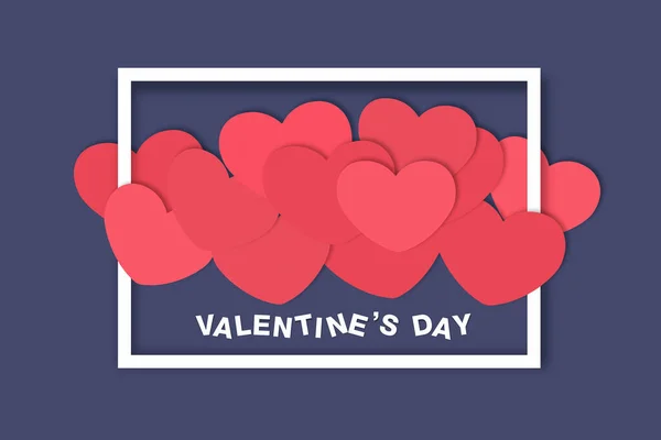 Happy Valentine Day Wallpaper Background — Stock Photo, Image