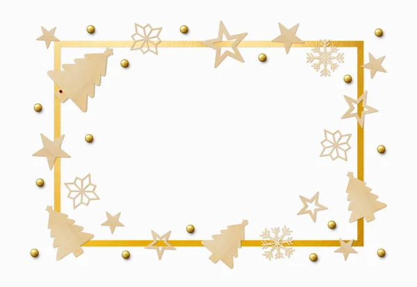 Christmas Decoration White Background — Stock Photo, Image