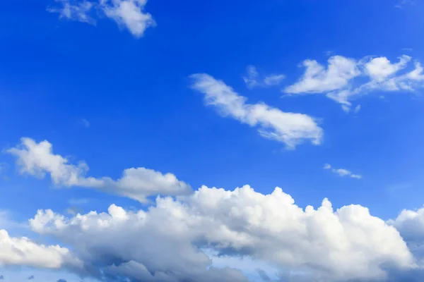 Blauer Himmel Mit Überlicht Hintergrund — Stockfoto