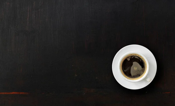 Csésze Kávé Fekete Festett Textúra — Stock Fotó