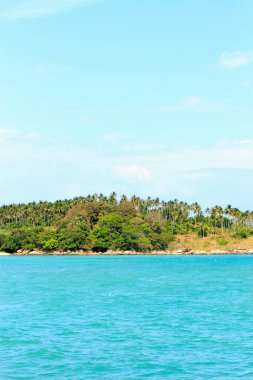 Rawai Sahili, Phuket, Tayland, hafif odaklı ve ışığın üstünde