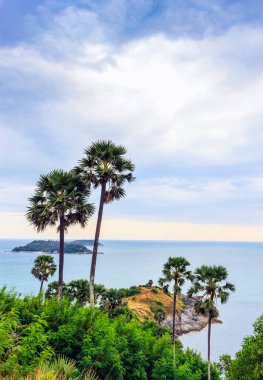 Promthep Mağarası, Phuket, Tayland Yumuşak odaklı ve ışığın üzerinde