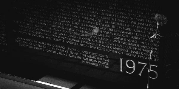 Memorial Vietnam War Washington Located Lincoln Memorial Part National Mall — Stock Photo, Image