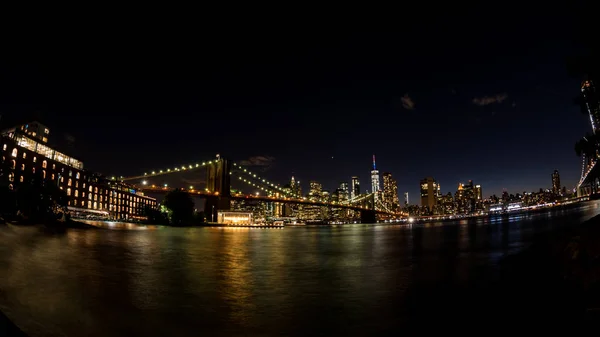 Brooklyn Bridge New York Det New Yorks Fantastiska Attraktioner Många — Stockfoto