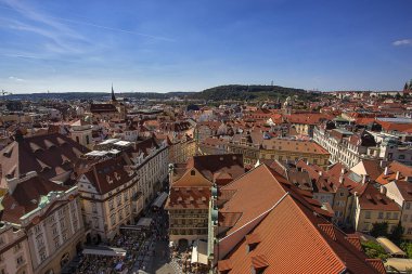 üst görüntülemek eski şehir Prag