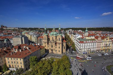 üst görüntülemek eski şehir Prag