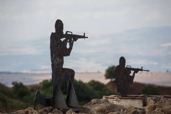 Golan Heights Paisagem Monte Bental Israel — Fotografia de Stock