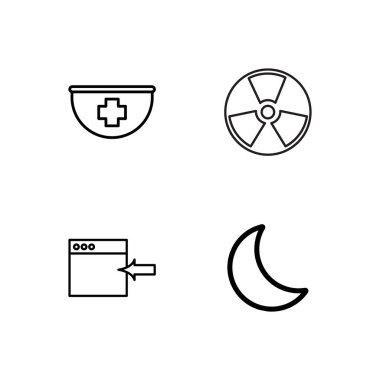 Bilim basit Seviyelendirilmiş Icons set