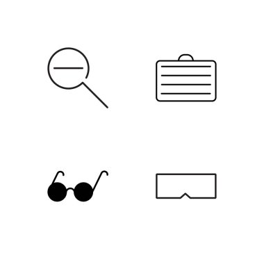 basit Seviyelendirilmiş Icons set seyahat