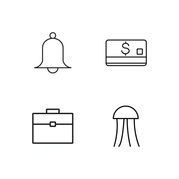 basit Seviyelendirilmiş Icons set seyahat