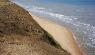 Bir yaz günü deniz manzaralı