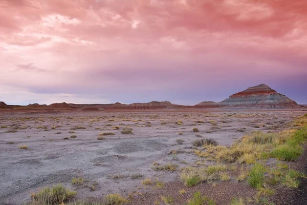 Deserto Pintado Por Natureza Parque Nacional Florestal Petrificado Arizona Eua — Fotografia de Stock