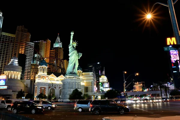 Las Vegas Nevada Julho 2017 Vista Hotel Cassino Nova York — Fotografia de Stock