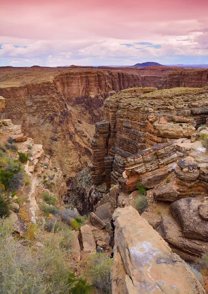 South Rim Grand Canyon Sunset Arizona — Stock Photo, Image