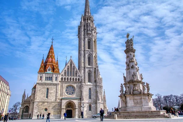 Kościół Macieja w budapest, Węgry. — Zdjęcie stockowe
