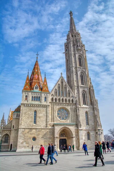 Iglesia Matthias en Budapest, Hungría . —  Fotos de Stock