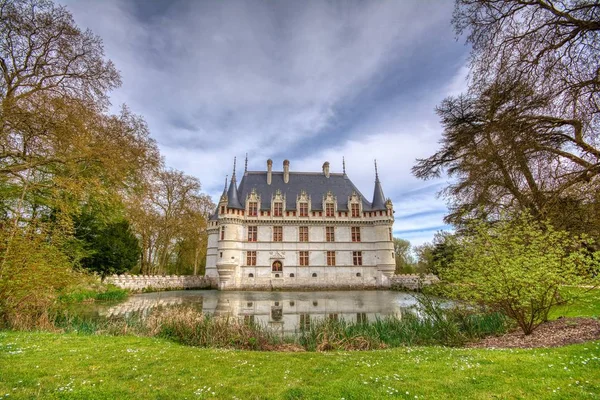 Château d'Azay-le-Rideau dans la vallée de la Loire, France . — Photo