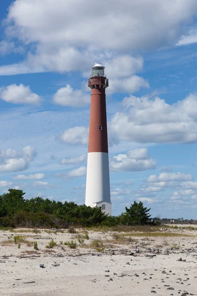 Barnegat Light Septiembre 2017 Gente Camina Pesca Hermoso Día Bahía — Foto de Stock