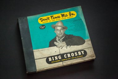 Woodbridge, New Jersey - 11 Ekim 2018: 1948 Bing Crosby albümleri vintage bir dizi değil çit Me ın hakkına sahiptir.