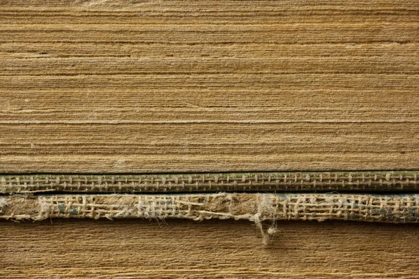 Hasarlı kitap eski bir yığını bir closeup