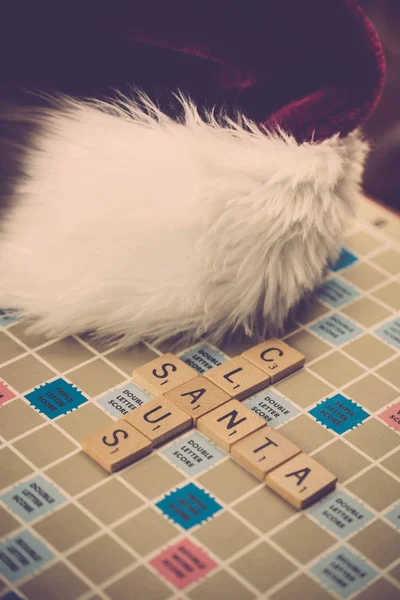 Woodbridge Νιού Τζέρσεϊ Νοεμβρίου 2018 Scrabble Κεραμίδια Διευκρινίσει Τις Λέξεις — Φωτογραφία Αρχείου