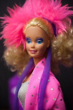 1986 Rockstar Barbie Bebek