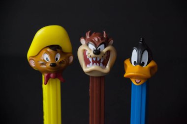 Looney Tunes Pez Dispensers clipart