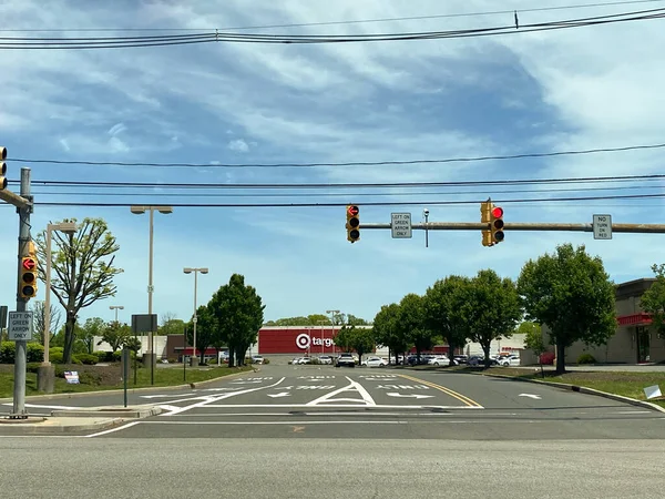 Edison New Jersey May 2020 View Exterior Target Parsonage Road — Stock Photo, Image