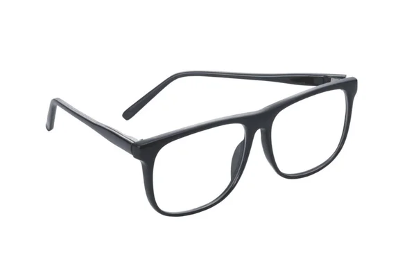 Óculos Para Visão Leitura Sobre Fundo Branco — Fotografia de Stock