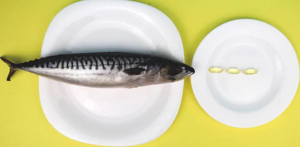 Omega 3: mackerel fish or fat capsules