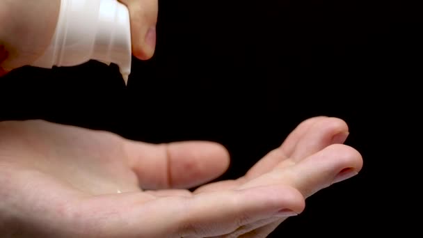 Écran Solaire Portée Main Crème Pour Les Mains Crème Nourrissante — Video