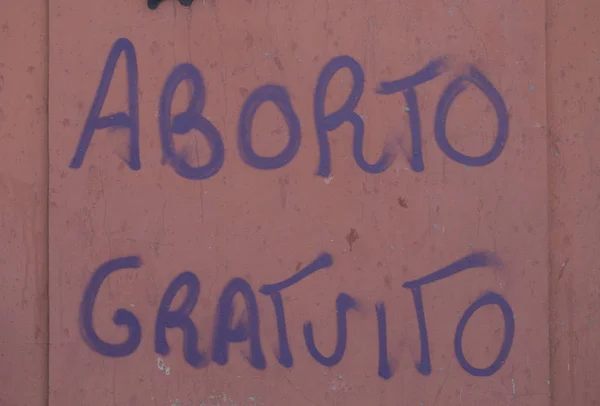 Free abortion in spanish language